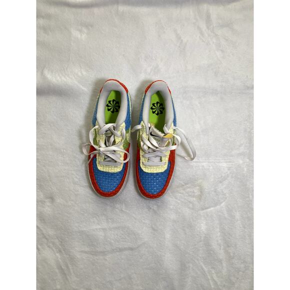 New Nike Air Force 1 Low Hemp Multi-Color (GS) Size 5 - Picture 1 of 8